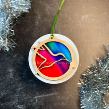 Load image into Gallery viewer, Hummingbird ornament, great gift for bird lovers, handmade in USA
