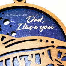 Load image into Gallery viewer, Fish ornament, Father&#39;s Day gifts, fishing decor, hand made in USA
